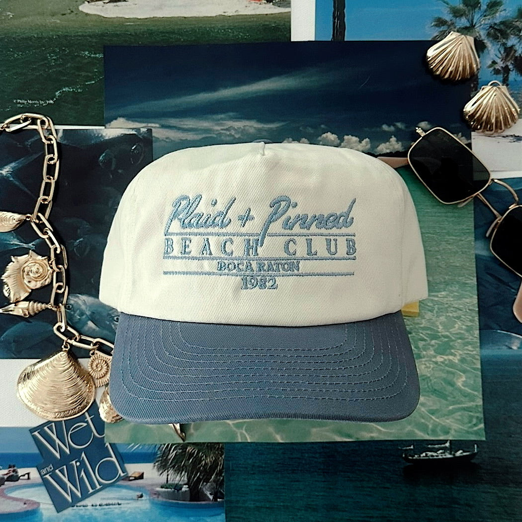 Plaid and Pinned Beach Club